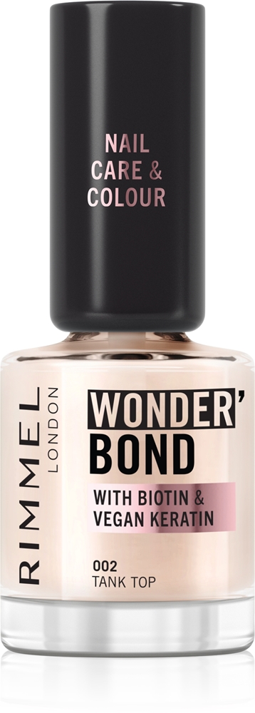 Лак для ногтей Wonder'Bond Rimmel, atspalvis 002 tank top 12 мл
Лак для ногтей Wonder'Bond Rimmel, atspalvis 002 tank top 12 мл
