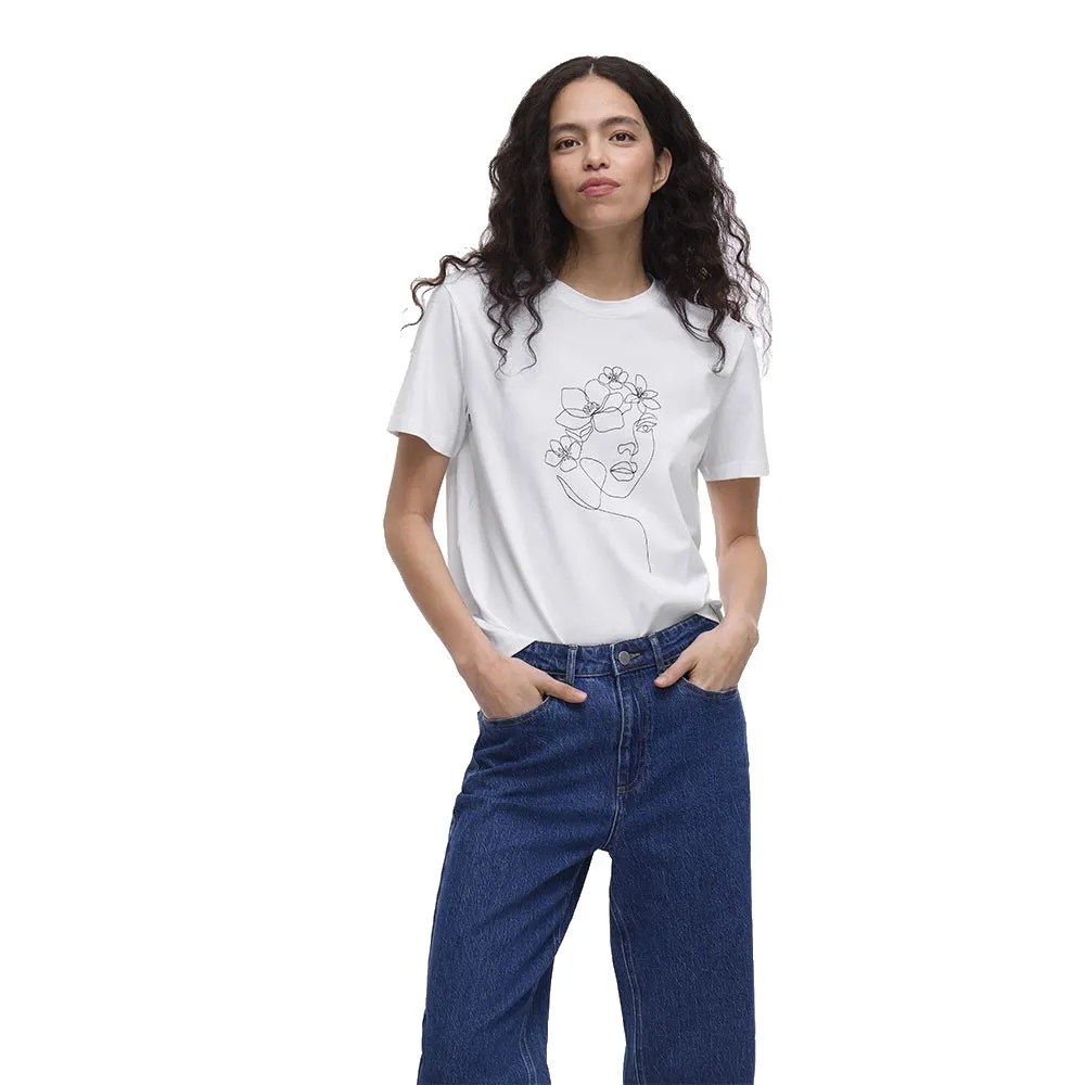 Футболка с коротким рукавом Vila Nora, белый
Футболка с коротким рукавом Vila Nora, белый