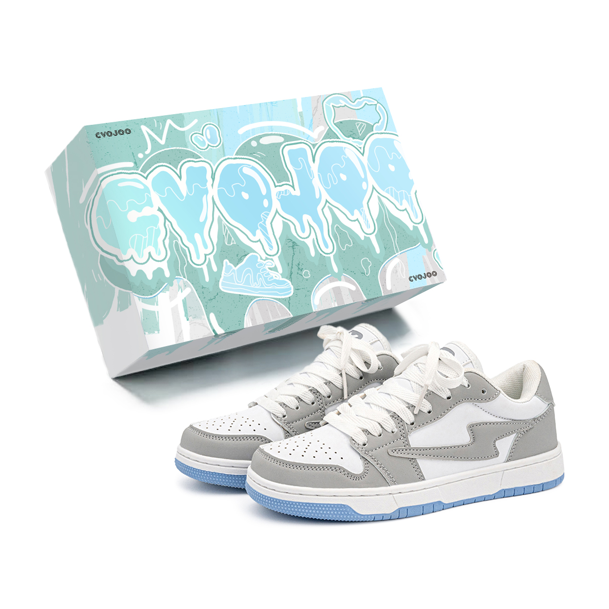 CVOJOO Скользоустойчивые низкие скейтерские кроссовки унисекс серо-голубые сапфировые, цвет Sapphire
CVOJOO Скользоустойчивые низкие скейтерские кроссовки унисекс серо-голубые сапфировые, цвет Sapphire