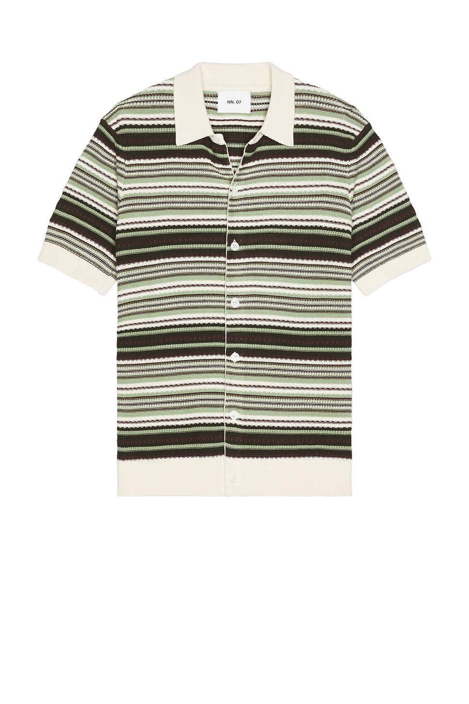 Кардиган Nolan polo 6686 Nn07 с зелеными полосами 
Кардиган Nolan polo 6686 Nn07 с зелеными полосами