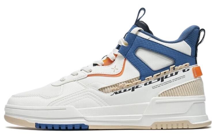 Обувь для скейтбординга Мужская с высоким верхом Sail Белый/Персидский синий Xtep
Обувь для скейтбординга Мужская с высоким верхом Sail Белый/Персидский синий Xtep