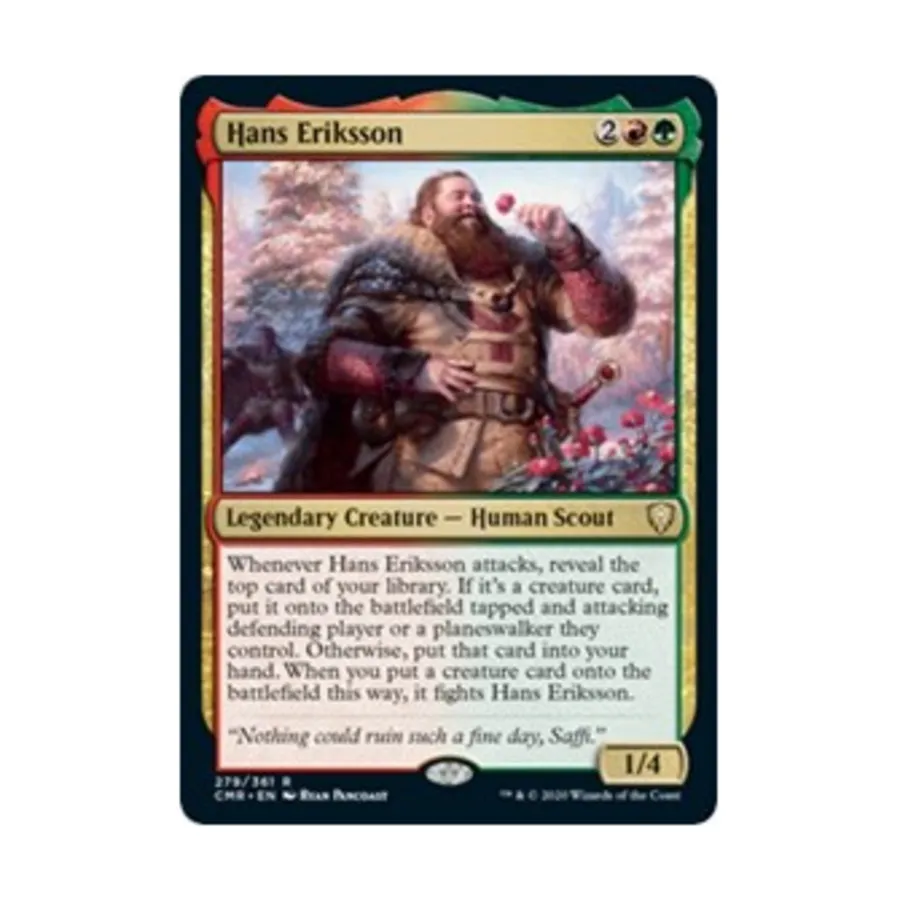 CCG Ханс Эрикссон (R), MTG - Commander Legends
CCG Ханс Эрикссон (R), MTG - Commander Legends