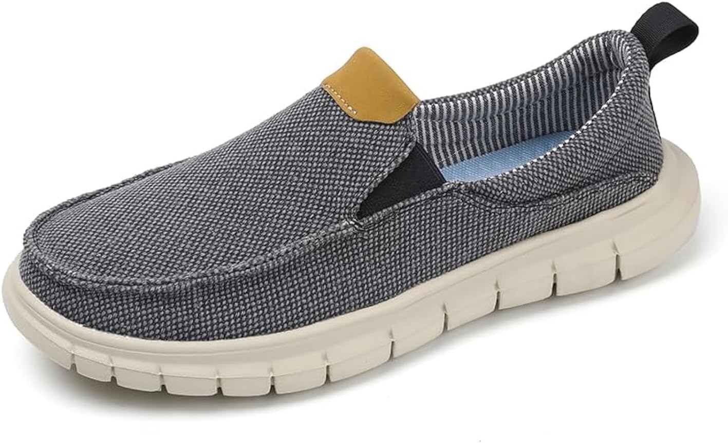 Мужские холщовые слипоны повседневные лоферы на плоской подошве кеды для ходьбы лодочные туфли Kvdrcs, серый
Мужские холщовые слипоны повседневные лоферы на плоской подошве кеды для ходьбы лодочные туфли Kvdrcs, серый