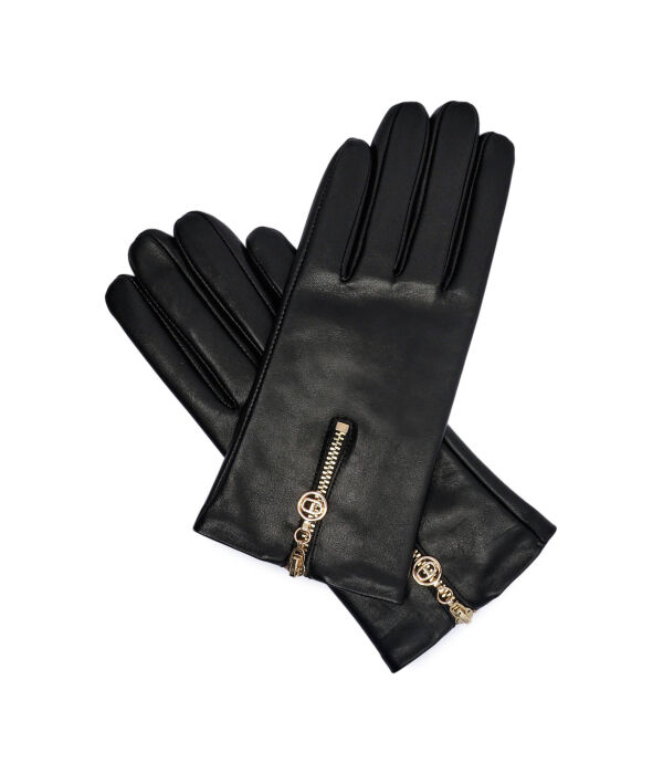 Кожаные перчатки Twinset, черный
Кожаные перчатки Twinset, черный