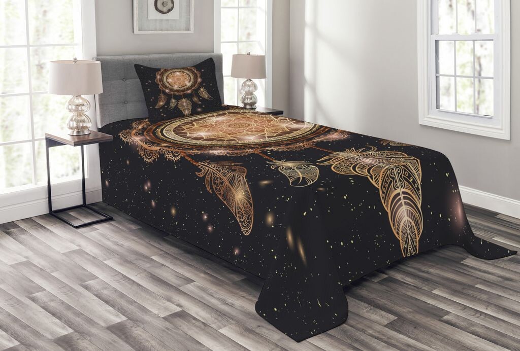Комплект покрывала ABAKUHAUS Dream Catcher, богемный «Ловец снов», комплект с моющимися наволочками, для односпальных кроватей 170 x 220 см, разноцветный
Комплект покрывала ABAKUHAUS Dream Catcher, богемный «Ловец снов», комплект с моющимися наволочками, для односпальных кроватей 170 x 220 см, разноцветный