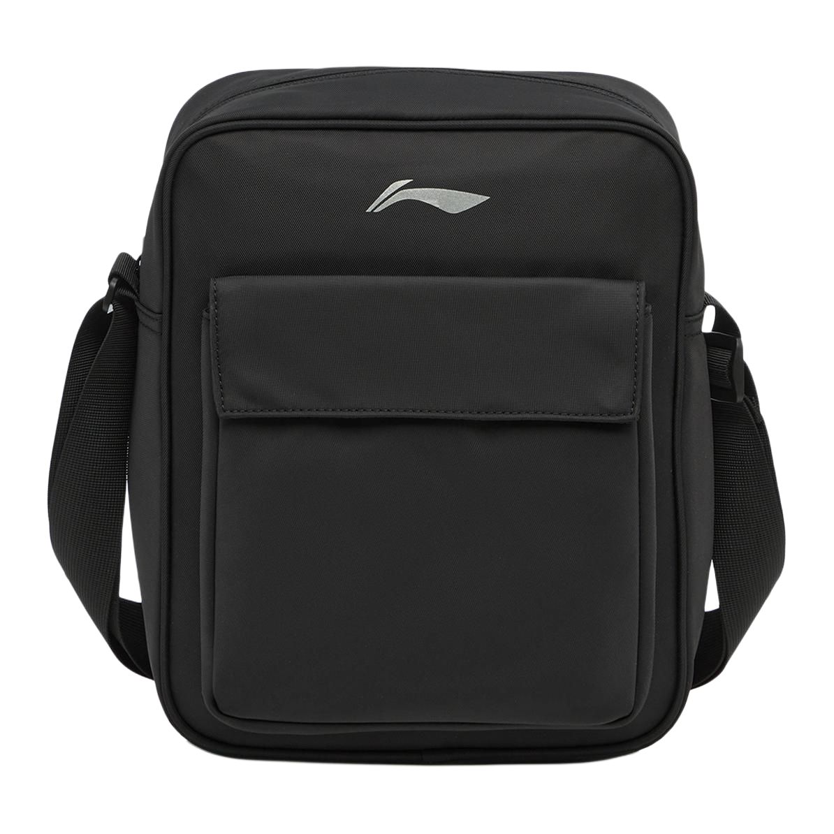 LINING Полиэстеровая сумка через плечо, повседневная унисекс черная, Black
LINING Полиэстеровая сумка через плечо, повседневная унисекс черная, Black