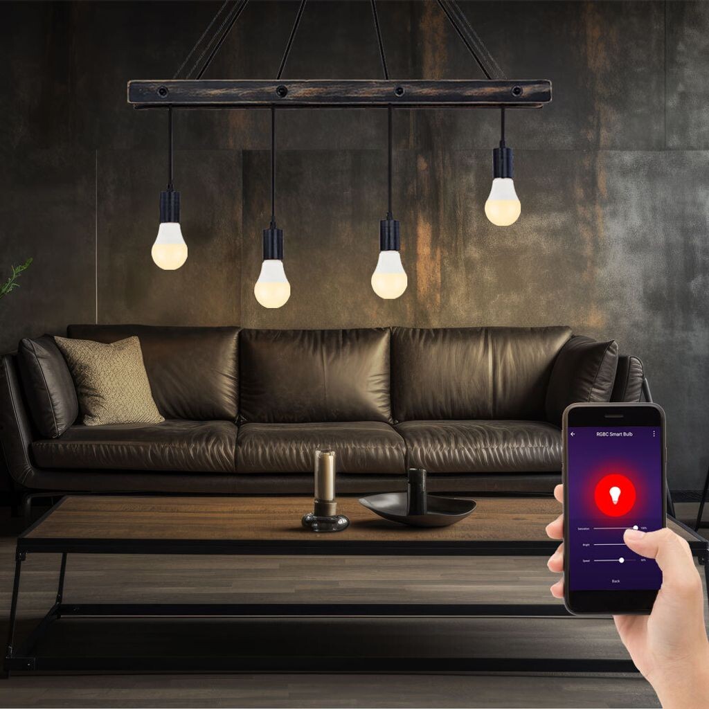 Подвесной светодиодный светильник RGB, дерево, черный, управление через приложение/голос etc-shop
Подвесной светодиодный светильник RGB, дерево, черный, управление через приложение/голос etc-shop