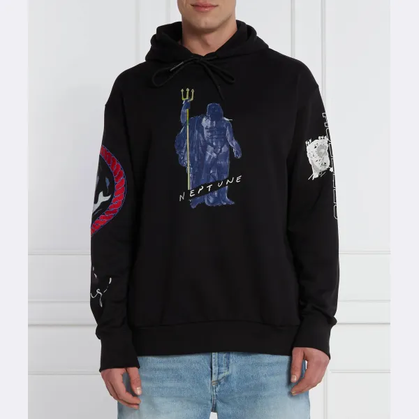 Толстовка свободного кроя Iceberg, черный
Толстовка свободного кроя Iceberg, черный