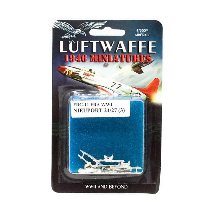 Ньюпор 24/27, Luftwaffe 1946 Miniatures - France (1:300) 
Ньюпор 24/27, Luftwaffe 1946 Miniatures - France (1:300)