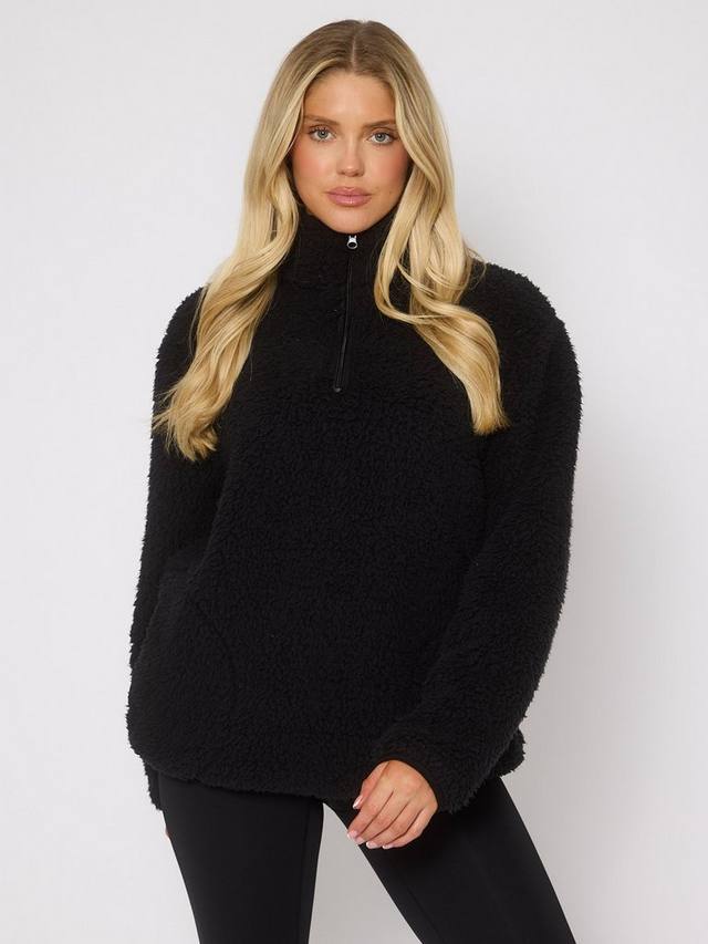 Борг свитер с молнией на четверть Loungeable, Black
Борг свитер с молнией на четверть Loungeable, Black