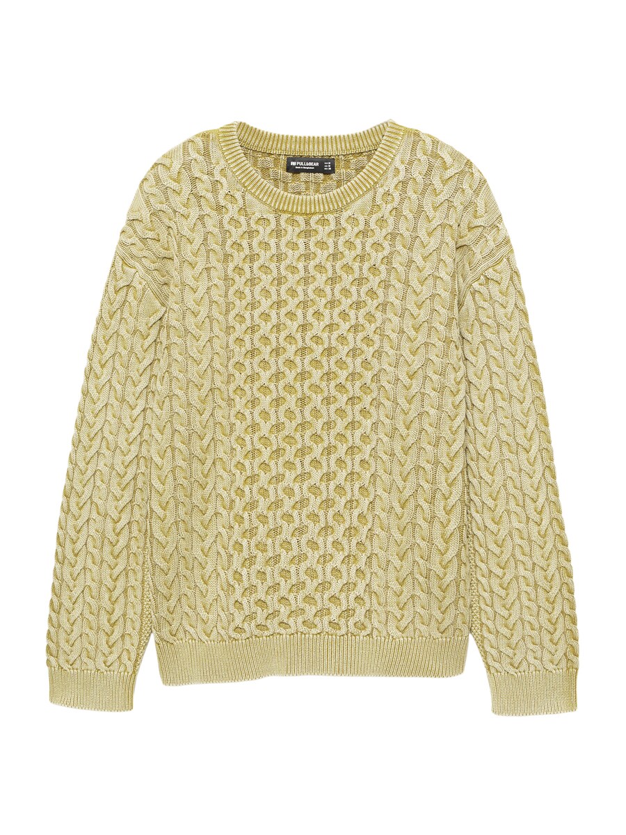 Свитер Pull&Bear, хаки
Свитер Pull&Bear, хаки