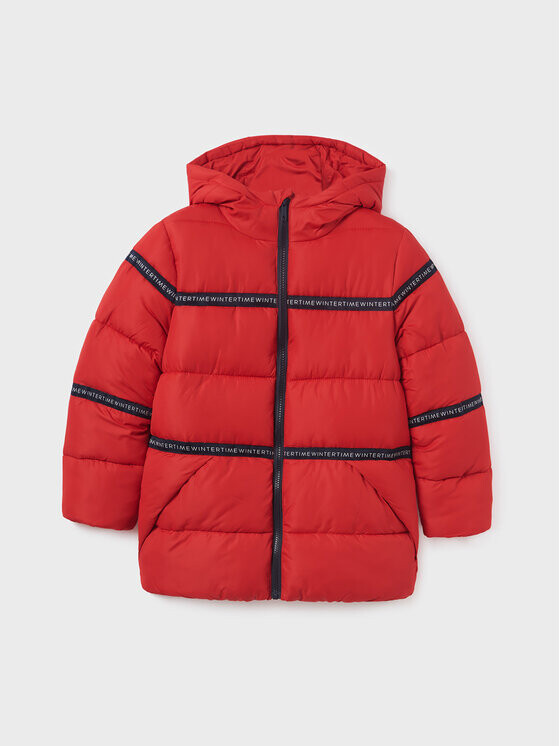 Пуховик стандартного кроя Mayoral, красный
Пуховик стандартного кроя Mayoral, красный