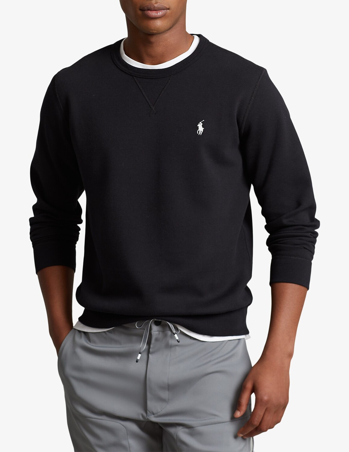 Толстовка двойной вязки Ralph Lauren, черный
Толстовка двойной вязки Ralph Lauren, черный