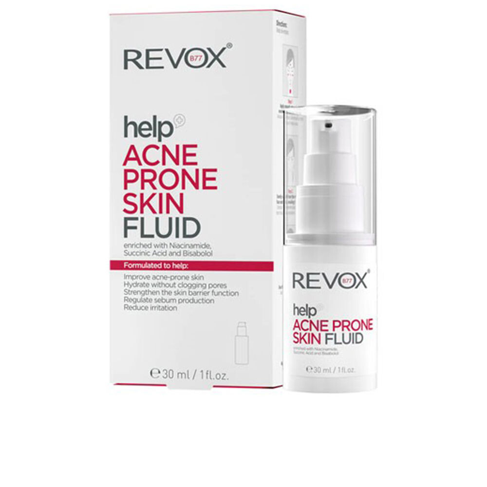 Крем для лечения кожи лица Help acne prone skin fluid Revox, 30 мл
Крем для лечения кожи лица Help acne prone skin fluid Revox, 30 мл