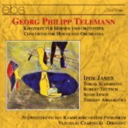 CD диск Telemann / James,Ifor / Swdk Pforzheim, Czarnecki: Cti For Horns & Orchestra
CD диск Telemann / James,Ifor / Swdk Pforzheim, Czarnecki: Cti For Horns & Orchestra