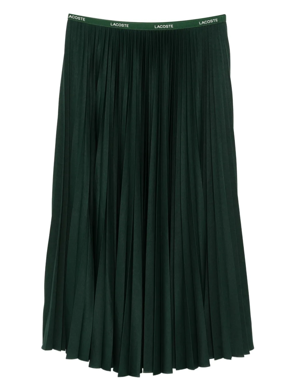 Юбка в складку с логотипом на поясе Lacoste, зеленый
Юбка в складку с логотипом на поясе Lacoste, зеленый