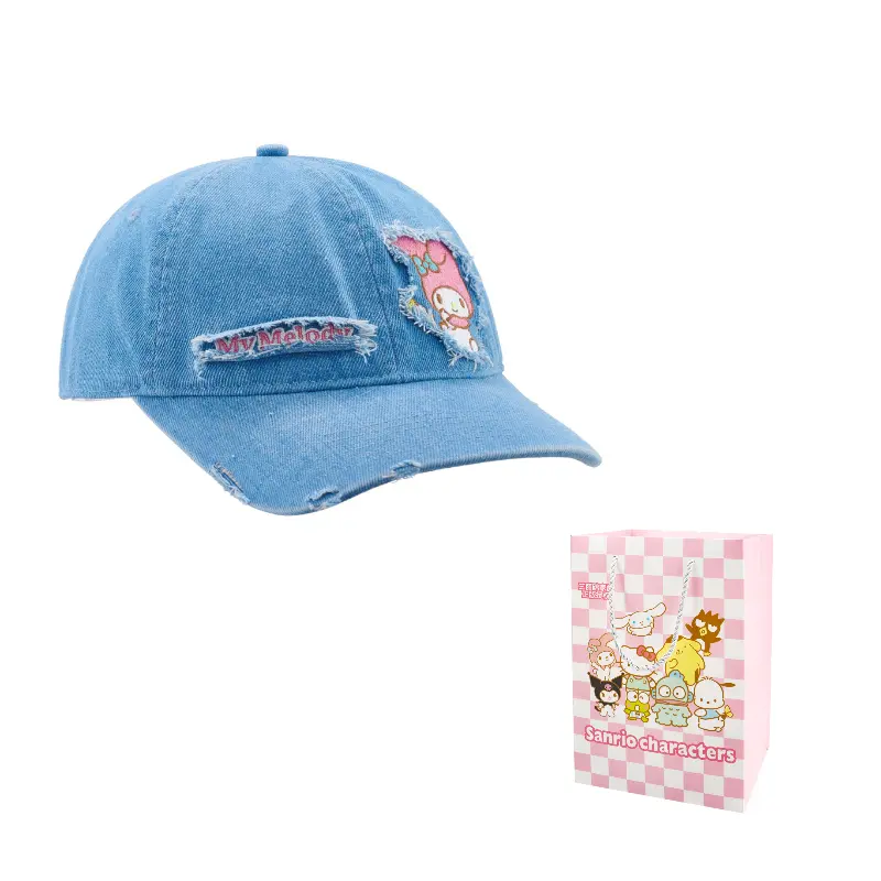Sanrio Бейсболка из полиэстера унисекс, My Melody Denim Baseball Cap
Sanrio Бейсболка из полиэстера унисекс, My Melody Denim Baseball Cap