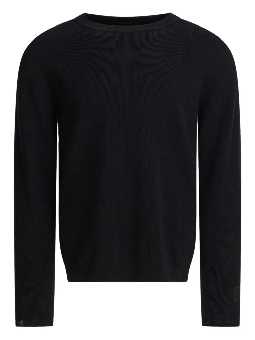 Ребристый свитер с рукавами реглан C.P. Company, черный
Ребристый свитер с рукавами реглан C.P. Company, черный