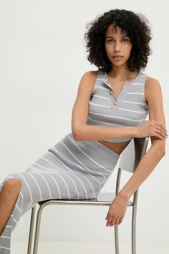 Свитер и юбка Answear.Lab, серый 
Свитер и юбка Answear.Lab, серый