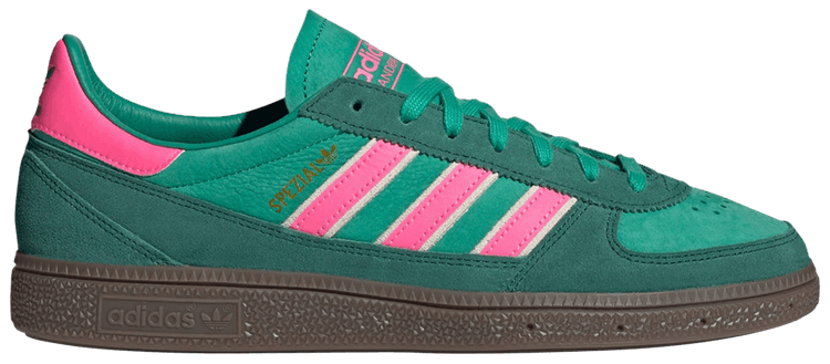 Кроссовки adidas Handball Spezial 'Weltmeister Pack - Court Green Lucid Pink', зеленый
Кроссовки adidas Handball Spezial 'Weltmeister Pack - Court Green Lucid Pink', зеленый
