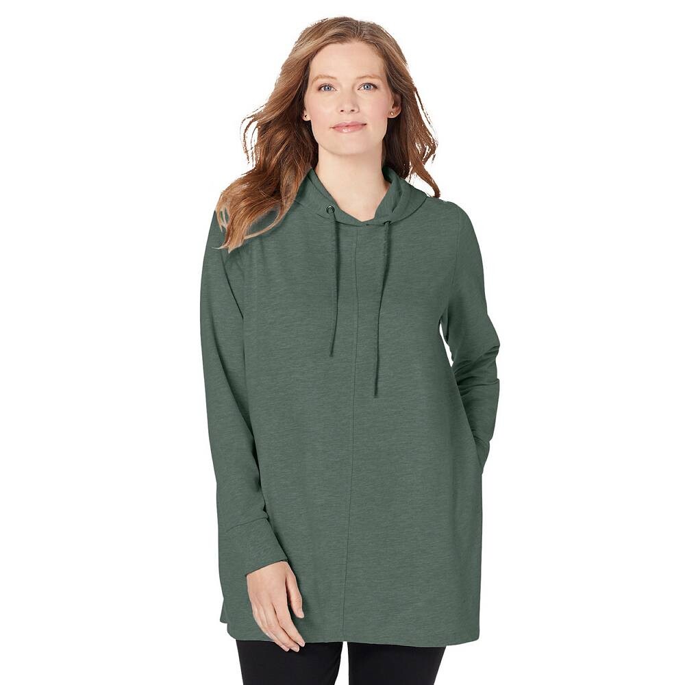 Женский свободный свитшот со складками на спине Cloud Bliss больших размеров Woman Within, цвет Pine
Женский свободный свитшот со складками на спине Cloud Bliss больших размеров Woman Within, цвет Pine