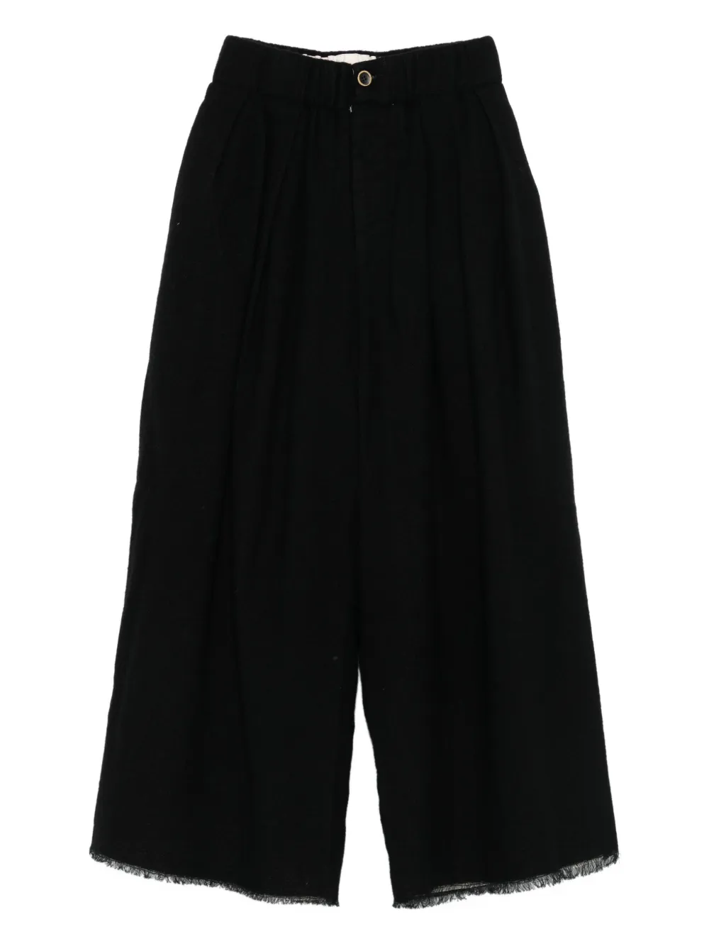 Плиссированные брюки с бахромой Uma Wang, черный
Плиссированные брюки с бахромой Uma Wang, черный