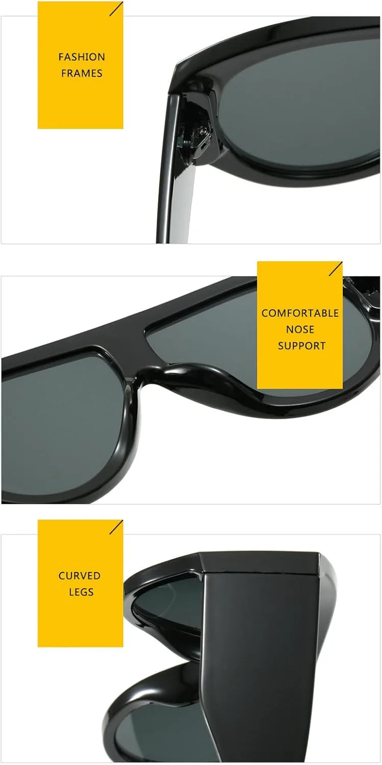 Винтажные большие солнцезащитные очки-пилот для женщин и мужчин, с крупной оправой, ветрозащитные, популярные панк-очки с защитой от УФ-излучения UV400 mincl, Red
Винтажные большие солнцезащитные очки-пилот для женщин и мужчин, с крупной оправой, ветрозащитные, популярные панк-очки с защитой от УФ-излучения UV400 mincl, Red