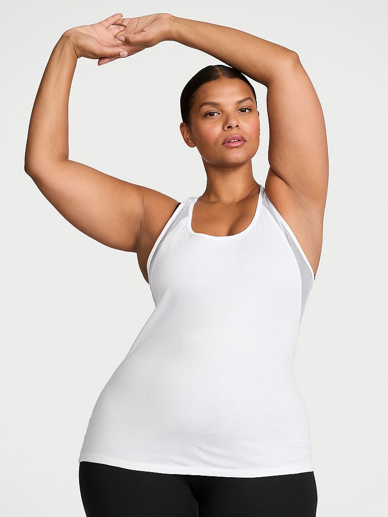 Майка Vsx из хлопкового джерси с открытой спиной Vsx, vs white
Майка Vsx из хлопкового джерси с открытой спиной Vsx, vs white