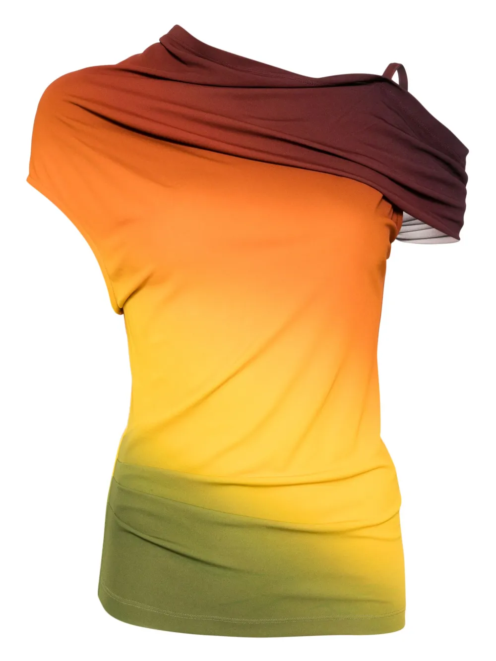 Топ из джерси с открытыми плечами Monse, оранжевый
Топ из джерси с открытыми плечами Monse, оранжевый