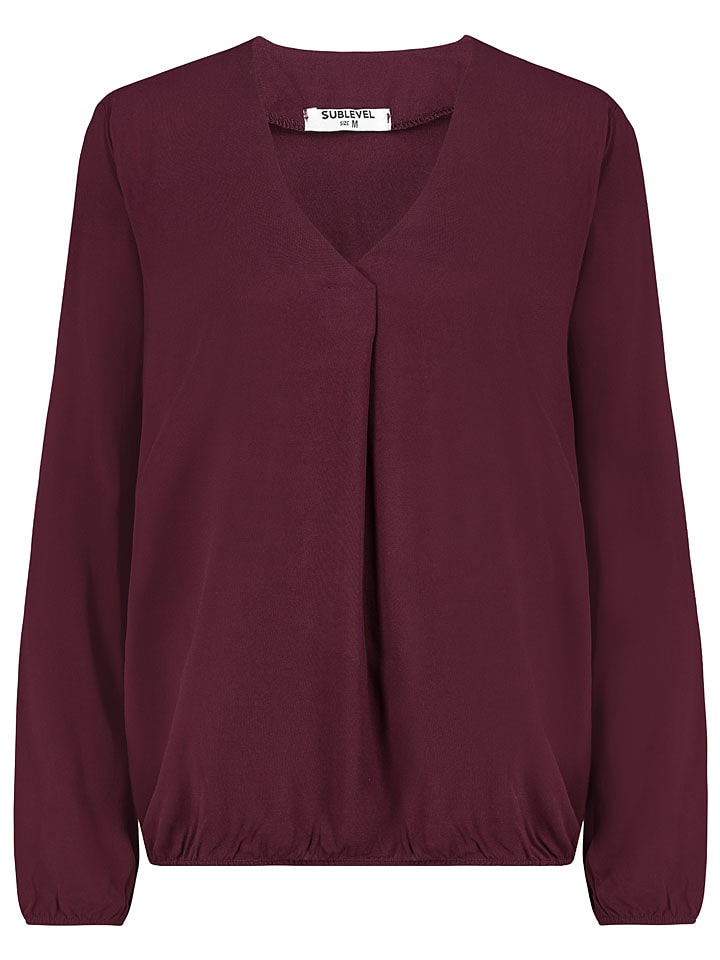 Блузка Sublevel, бордовый
Блузка Sublevel, бордовый