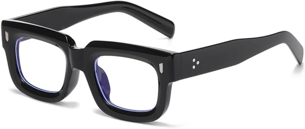 Солнцезащитные очки для мужчин и женщин - защита UV400 - маленькая оправа с заклепками, прозрачные линзы цвета "океан", подходят для занятий спортом на открытом воздухе и вождения DSVIGF, Black Clear
Солнцезащитные очки для мужчин и женщин - защита UV400 - маленькая оправа с заклепками, прозрачные линзы цвета "океан", подходят для занятий спортом на открытом воздухе и вождения DSVIGF, Black Clear