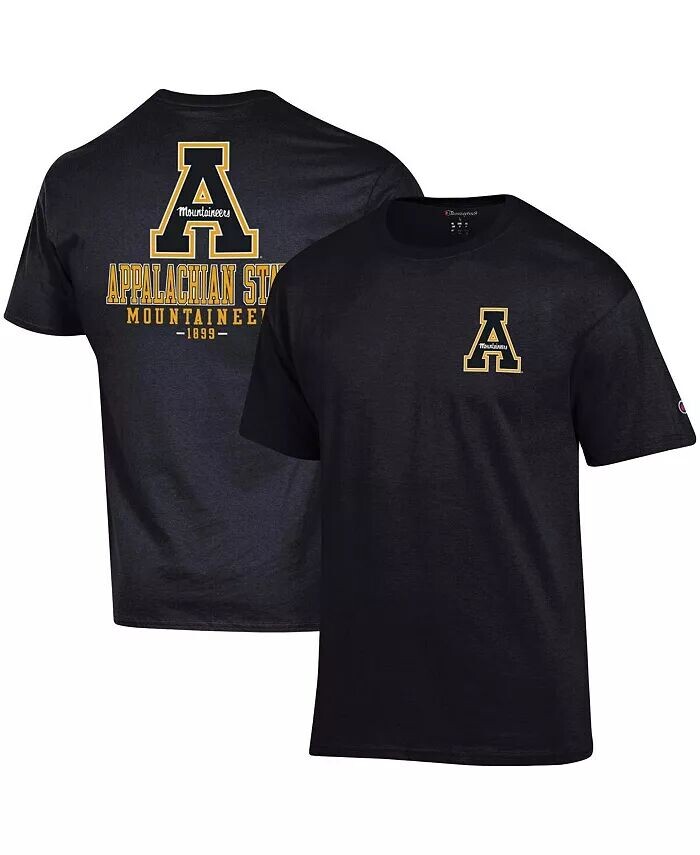 Мужская черная футболка Appalachian State Mountaineers Stack 2-Hit Champion, черный
Мужская черная футболка Appalachian State Mountaineers Stack 2-Hit Champion, черный