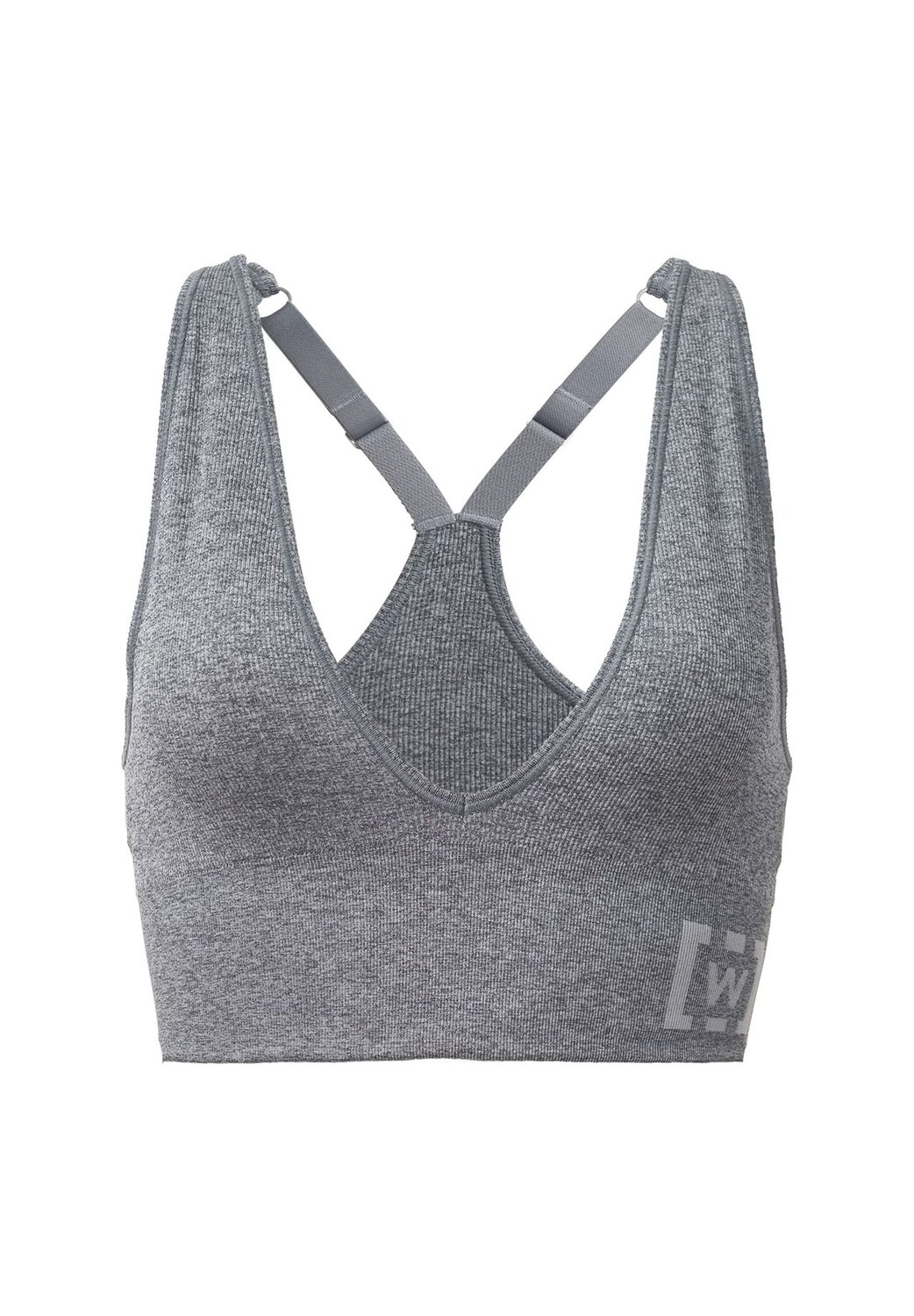 Спортивный бюстгальтер, корректирующий форму для отдыха Wolford, цвет Grau-mel.