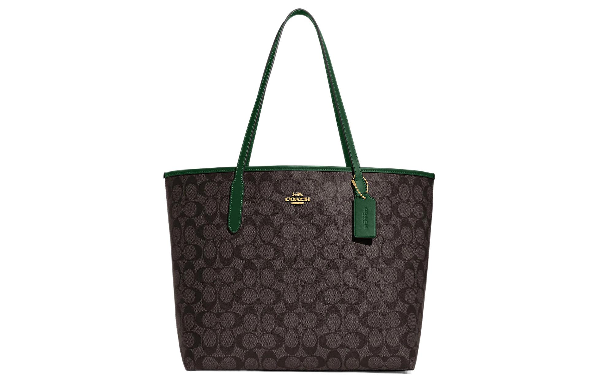 Городской холст с кожаной сумкой тоут, шоппер, сумка через плечо, дамская сумочка Tubas Women's COACH
Городской холст с кожаной сумкой тоут, шоппер, сумка через плечо, дамская сумочка Tubas Women's COACH