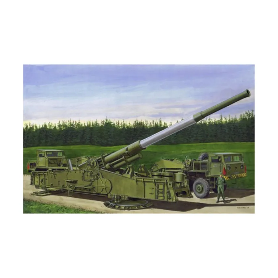 Атомная пушка «Энни» M65 — тяжелая моторизованная, 280 мм (умный комплект), Dragon Models - Black Label Series (1:35)
Атомная пушка «Энни» M65 — тяжелая моторизованная, 280 мм (умный комплект), Dragon Models - Black Label Series (1:35)