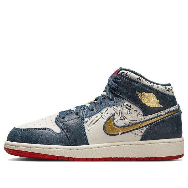 Кроссовки 1 средний размер Air Jordan, синий
Кроссовки 1 средний размер Air Jordan, синий