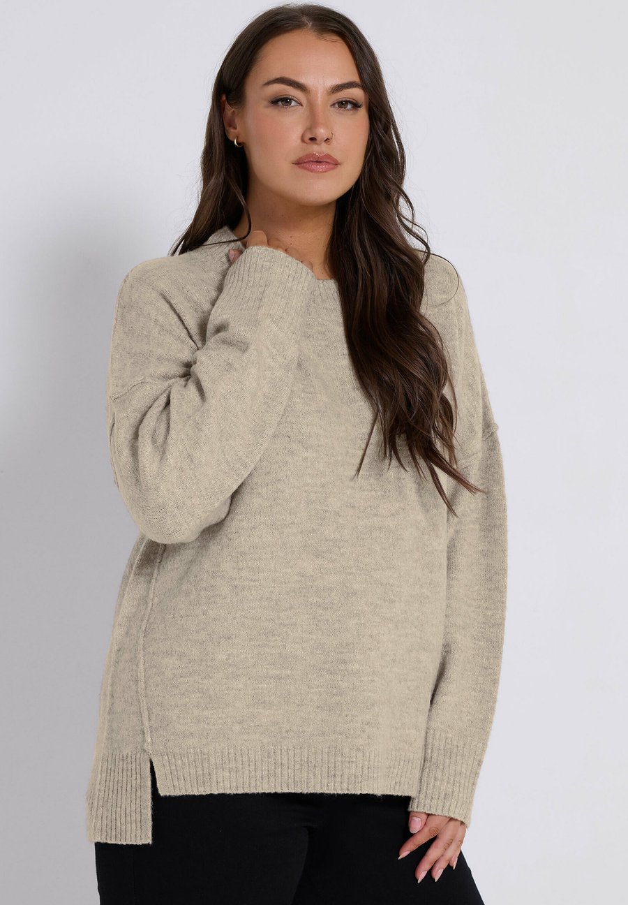 Джемпер Yours Clothing SEAM DETAIL DROP SHOULDER, Beige
Джемпер Yours Clothing SEAM DETAIL DROP SHOULDER, Beige