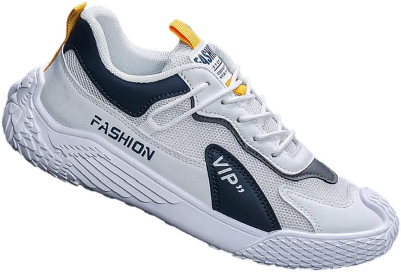 Мужские повседневные кроссовки для бега - дышащий верх из сетки, противоскользящая резиновая подошва, стильные и универсальные Fmshi, белый
Мужские повседневные кроссовки для бега - дышащий верх из сетки, противоскользящая резиновая подошва, стильные и универсальные Fmshi, белый