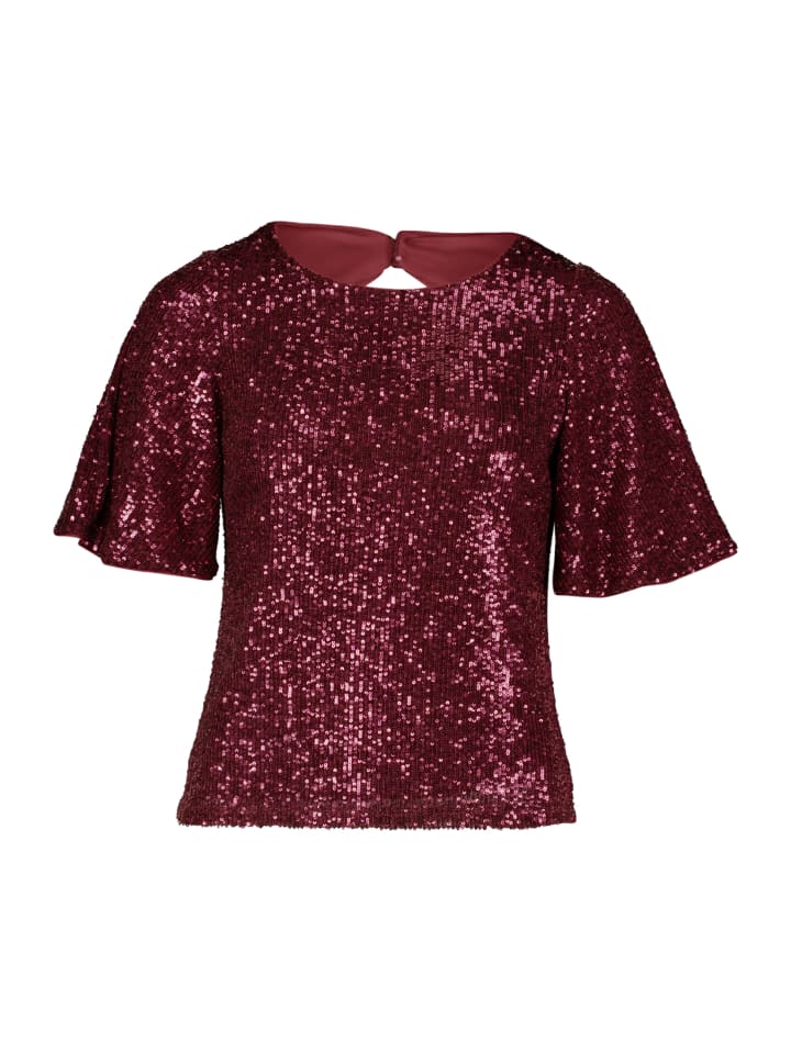 Блузка с пайетками и рукавами-крылышками в цвете Deep Dahlia Vera Mont
Блузка с пайетками и рукавами-крылышками в цвете Deep Dahlia Vera Mont