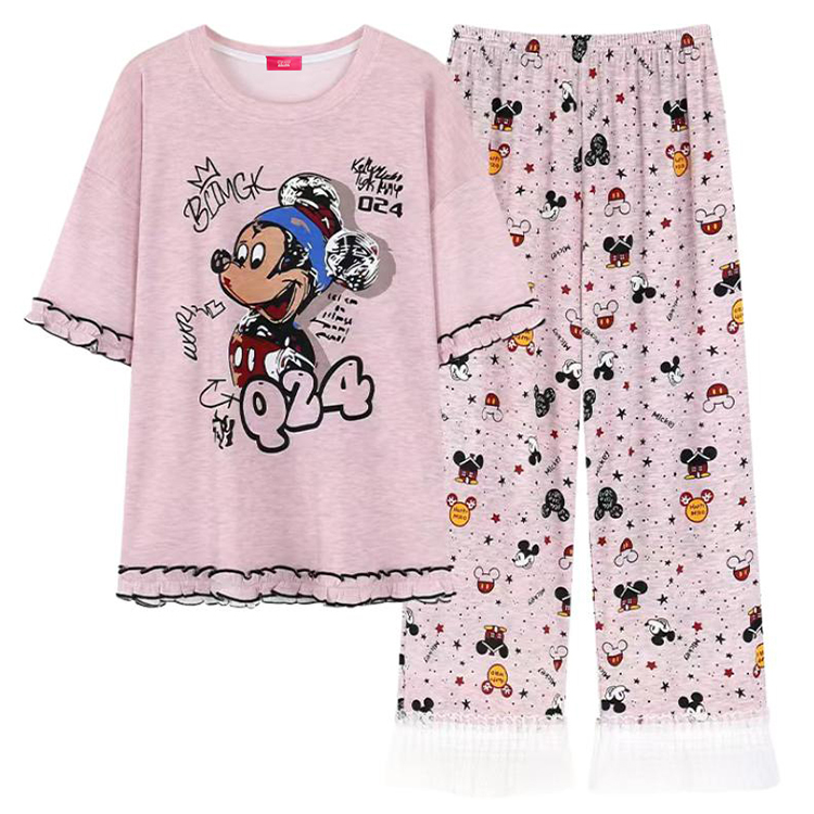 Женский пижамный комплект Disney, розовый
Женский пижамный комплект Disney, розовый
