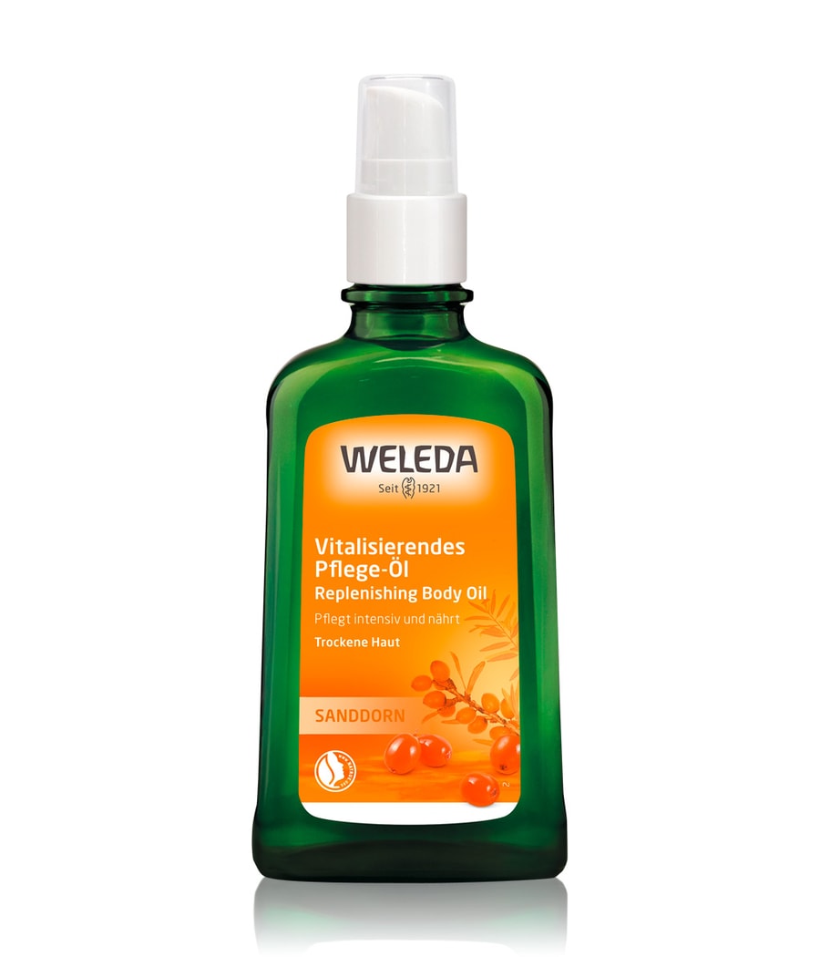 Масло для тела Weleda Sanddorn Vitalisierendes Pflege-Öl, 100 ml 
Масло для тела Weleda Sanddorn Vitalisierendes Pflege-Öl, 100 ml