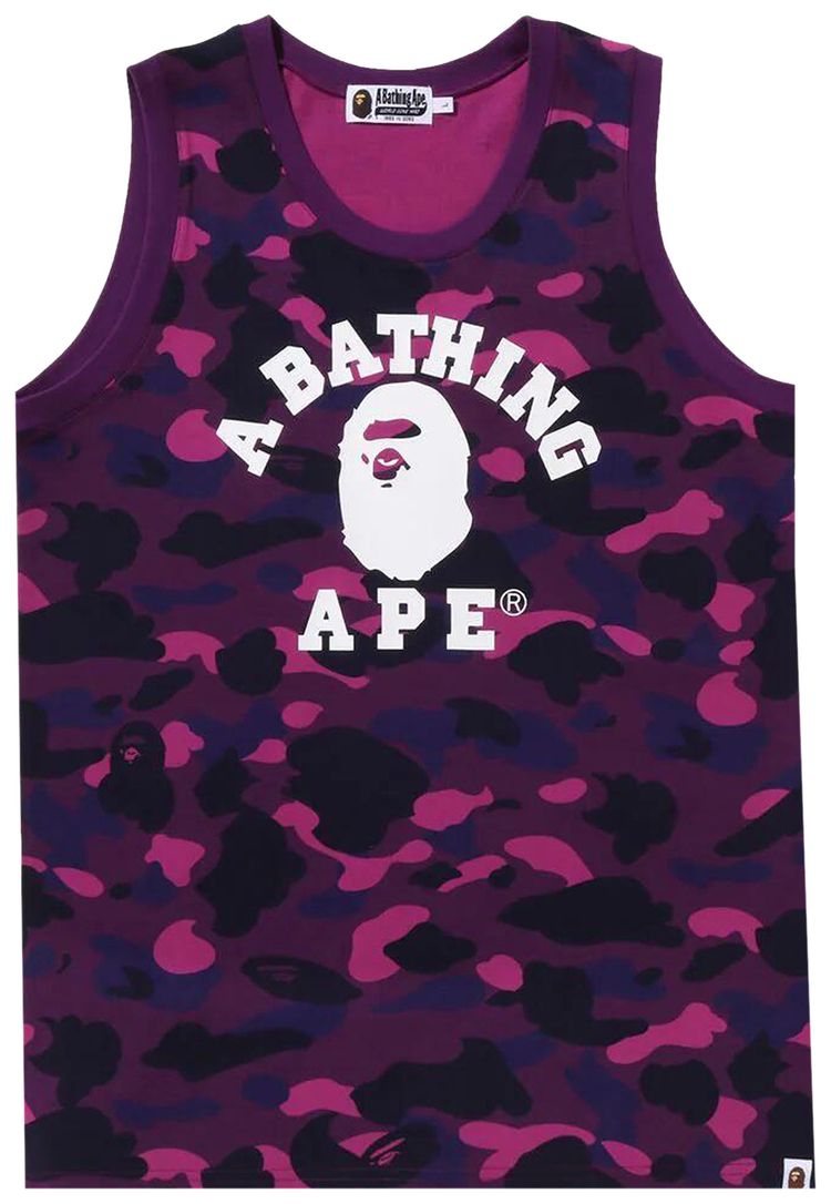 Майка BAPE Color Camo College Tank Top, фиолетовый
Майка BAPE Color Camo College Tank Top, фиолетовый
