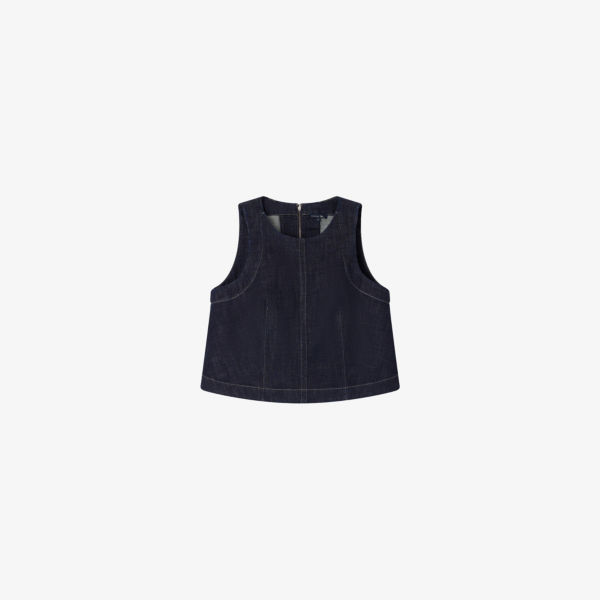 Топ Eli Soeur без рукавов, темно-синий
Топ Eli Soeur без рукавов, темно-синий