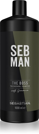 Шампунь для волос для нежных волос Sebastian Professional SEB MAN The Boss, 1000 ml 
Шампунь для волос для нежных волос Sebastian Professional SEB MAN The Boss, 1000 ml
