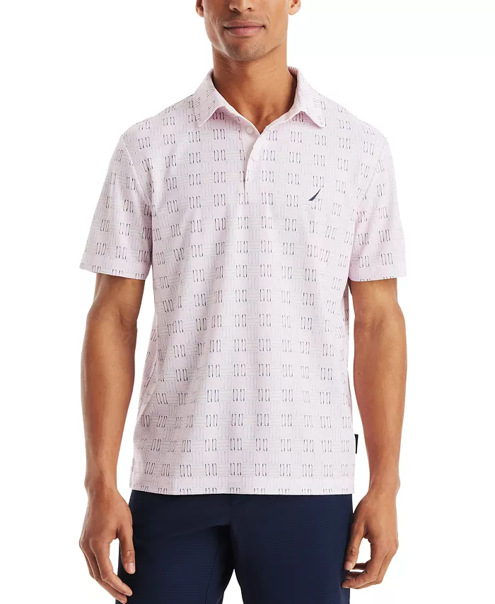 Мужская классическая поло для гольфа с принтом Nautica, розовый
Мужская классическая поло для гольфа с принтом Nautica, розовый