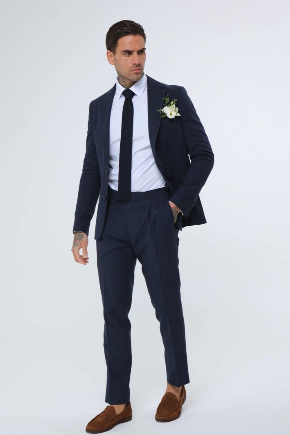 Украсить брюки из смесового хлопка и льна Harry Brown, синий
Украсить брюки из смесового хлопка и льна Harry Brown, синий