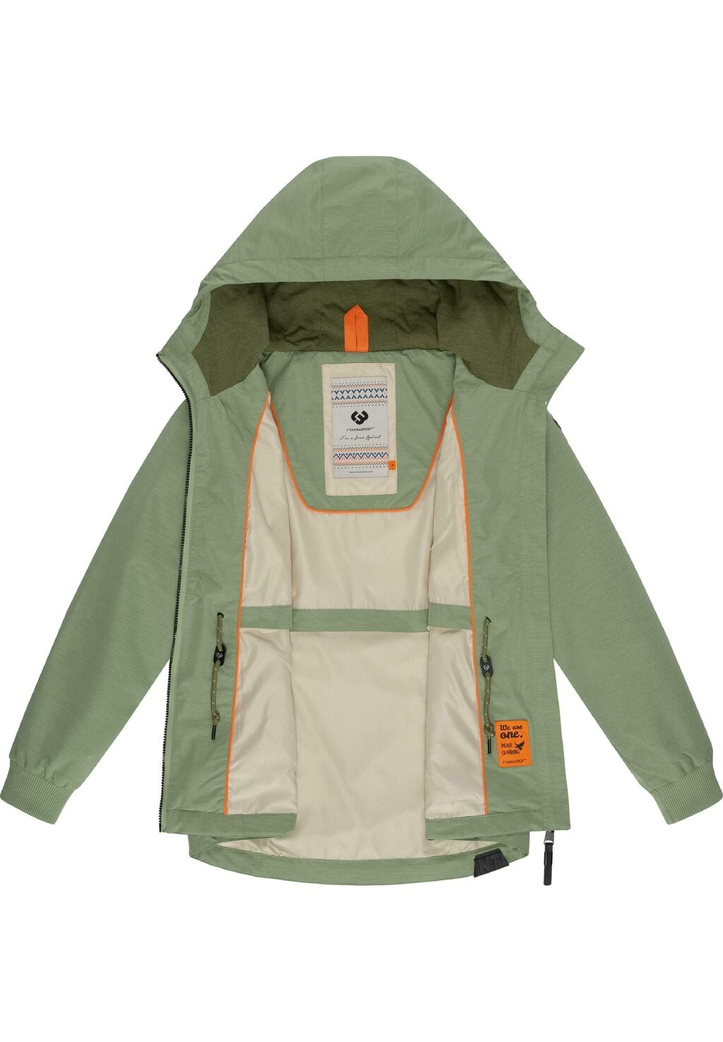 Водонепроницаемая куртка Ragwear, зеленый
Водонепроницаемая куртка Ragwear, зеленый