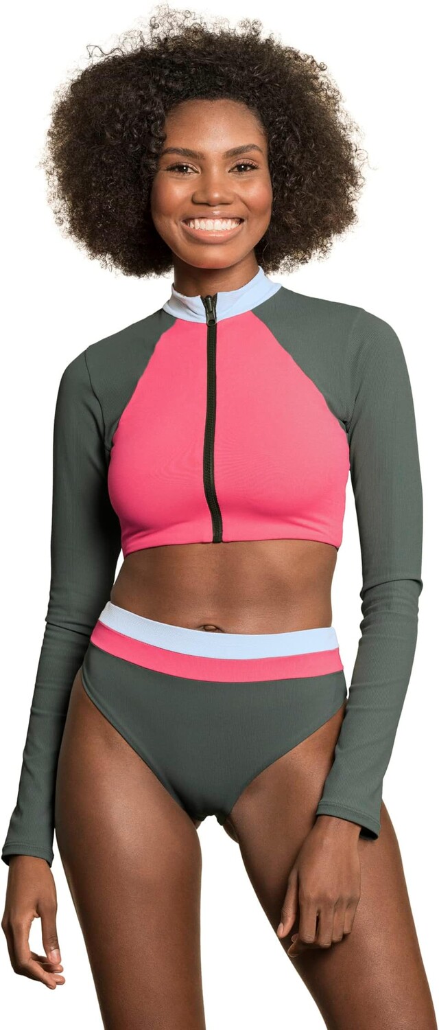 Купальный топ Maaji Crocodile Lark Long Sleeve Top, зеленый
Купальный топ Maaji Crocodile Lark Long Sleeve Top, зеленый