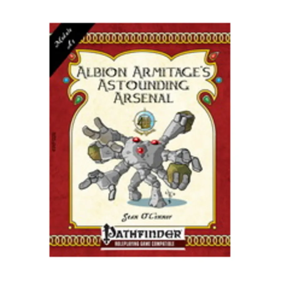 Модуль Albion Armitage's Astounding Arsenal, Pathfinder Roleplaying Game (4 Winds Fantasy Gaming)
Модуль Albion Armitage's Astounding Arsenal, Pathfinder Roleplaying Game (4 Winds Fantasy Gaming)