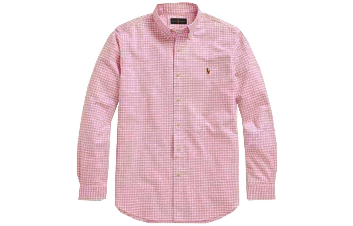 Классическая оксфордская рубашка с длинным рукавом в стиле спорт гингем Polo Ralph Lauren, розовый
Классическая оксфордская рубашка с длинным рукавом в стиле спорт гингем Polo Ralph Lauren, розовый